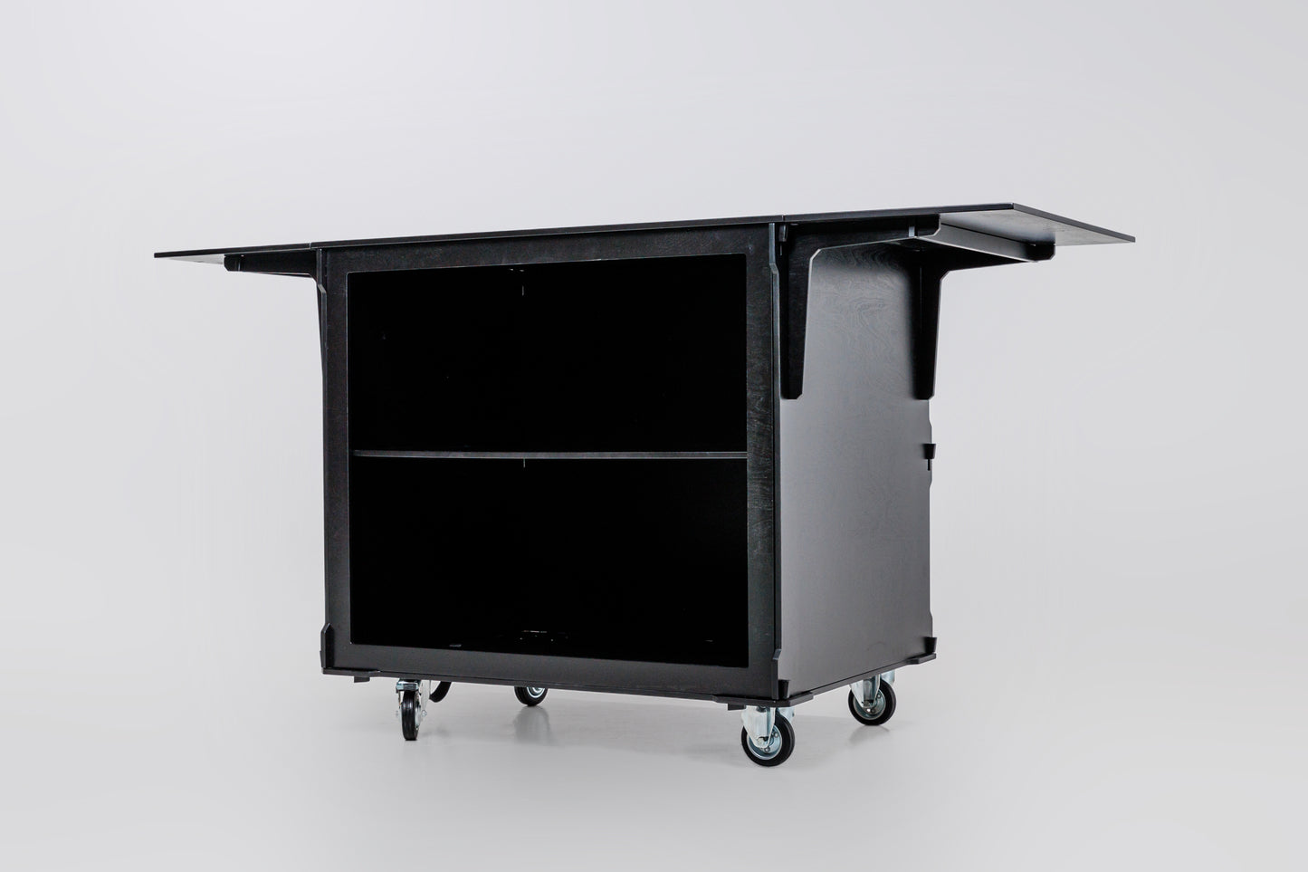 "Vendor Cart, Birch Plywood, Pop-Up Cart, Mobile Display Solution, Modern Portable, Easy Assembly, Customizable, Brand Identity, Business Owner Event Organizer, Food Truck, Street Vendor, Pop-Up Shop, Sustainable High-Quality, Lightweight, Durable, Minimalist Design, Brand Presence"