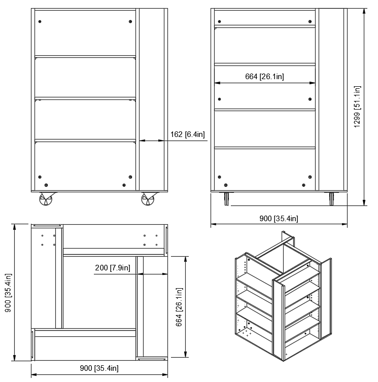 Gondola shelving