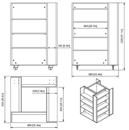 Gondola shelving