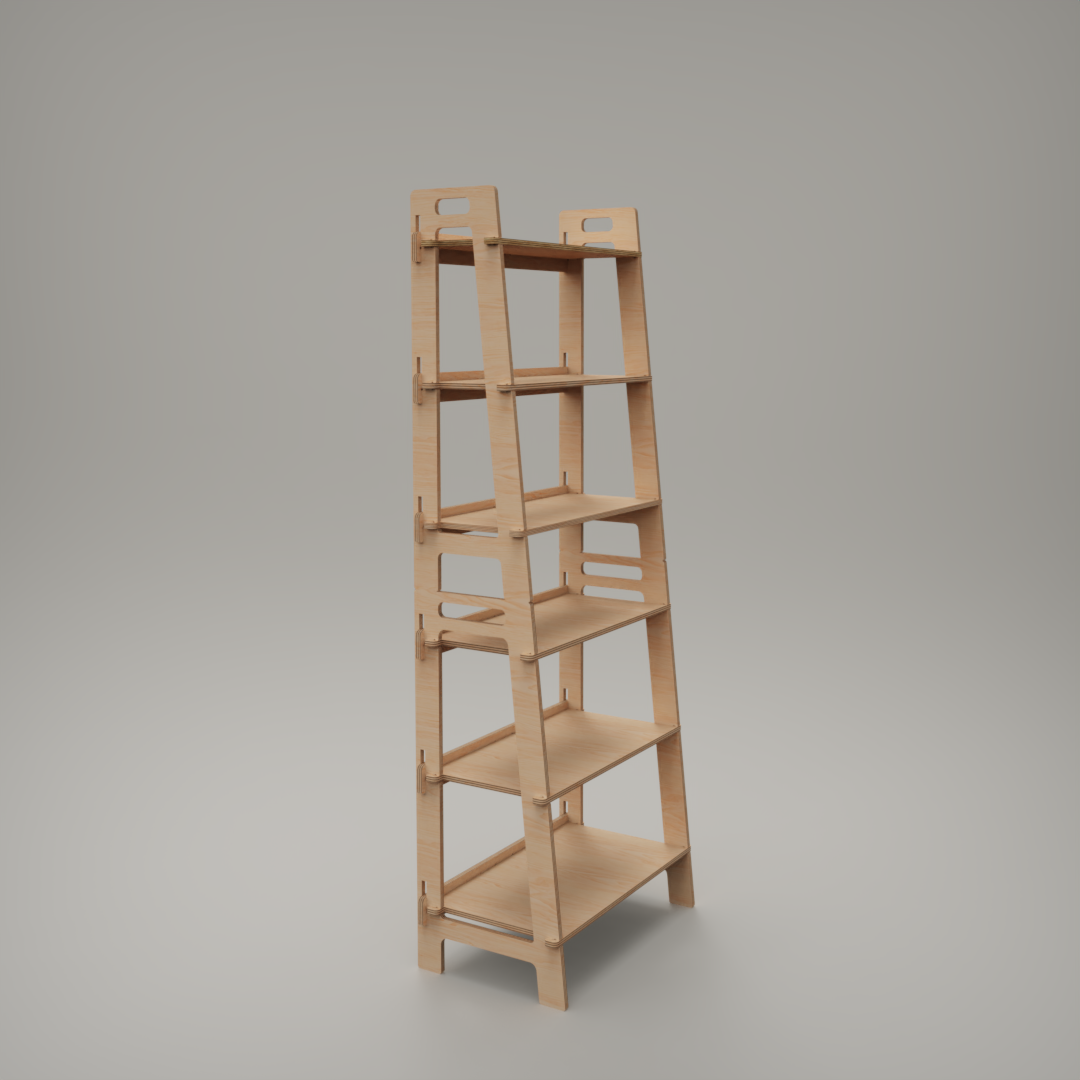 Vertical shelving