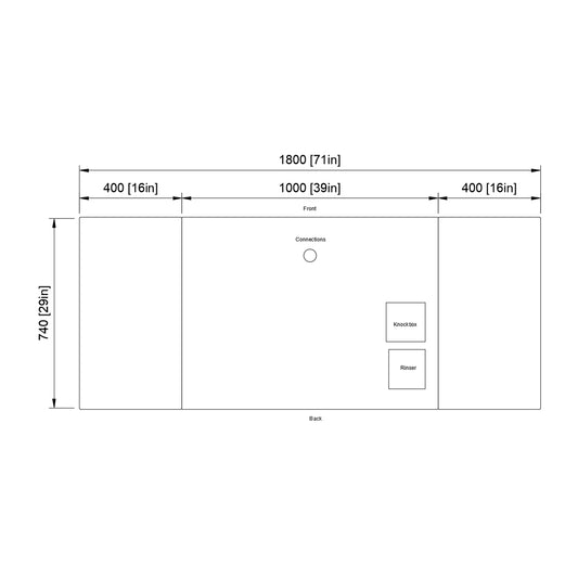 Arbeitsplattenlayout – Ausschnitt V.1